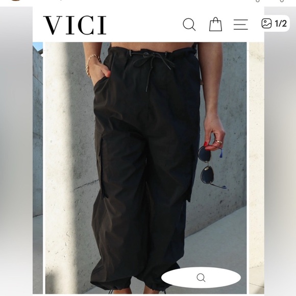 VICI jogger cargo pants Small - Picture 4 of 5